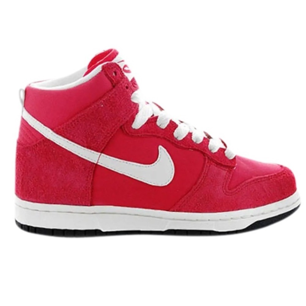 Nike Dunk High‎ 6.0 'Action Red' Dunk SB High Pro Suede 342252-670  Sneakers 7.5